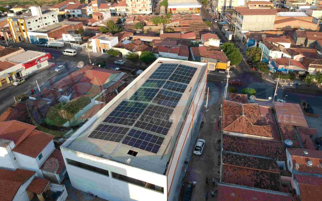 Projeto de energia solar em indústria Pau dos Ferros/RN